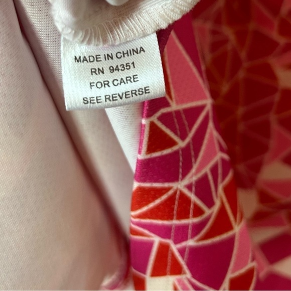 JADE Melody Tan Geometric Print Midi Dress Size S - Picture 9 of 9